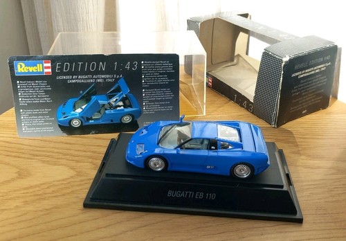 Revell bugatti eb110 - bugatti, blu