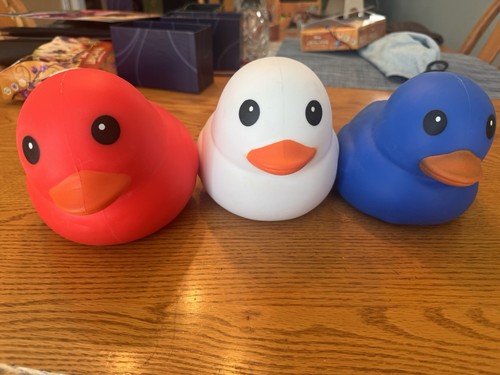 Sunny days squeezy - squeezy, ducks