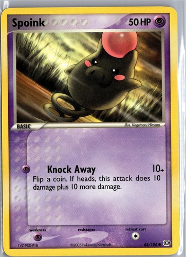 Spoink trainer kit 2 - ex,