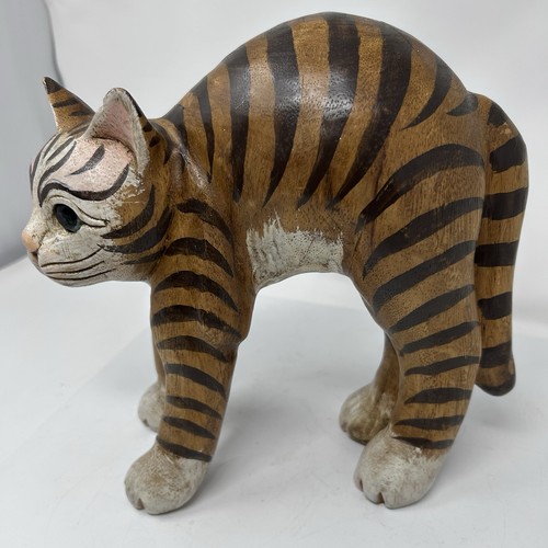 Gatto righe vintage enesco - a,