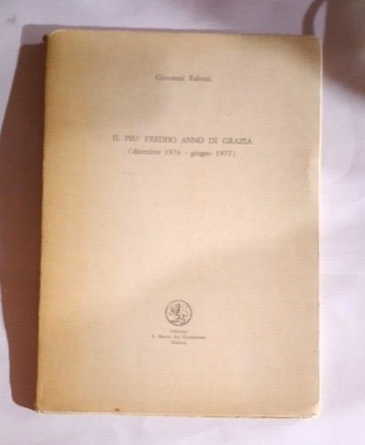 Giovanni raboni piu freddo - raboni-il, piu'