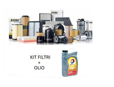 Kit Tagliando Citroen C3 II 1.1 I Bi-Fuel 1.4 LPG Benzina Filtri 4 LT Olio 5w40 
