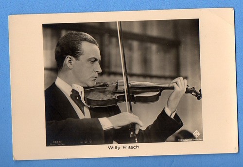 Willy fritsch con violino - fritsch,