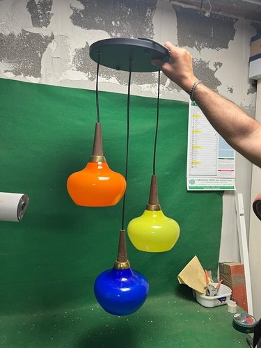 Lampadario sospensione in - a,