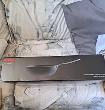 Alessi - Padella Alta a manico lungo Nero Dressed SMW114/28 B