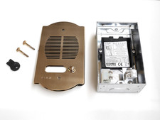 Placca esterna citofono 1 pulsante ELVOX OTTONE art. 2101 * FATTURABILE *