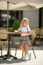 Gonna plissettata bambina