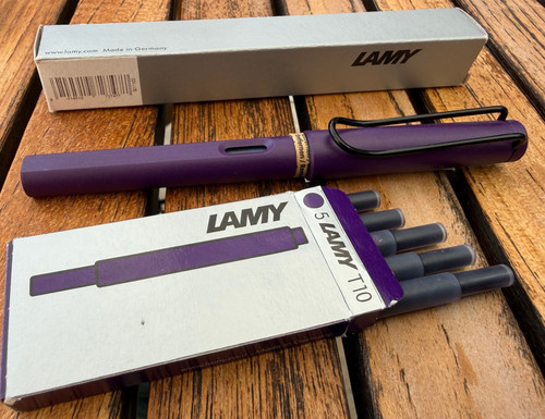 Lamy safari dark - lamy, lilac