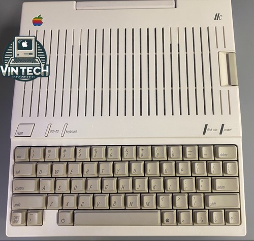 Vintage apple iic - apple, con