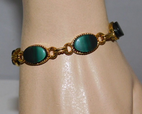 Bracciale vintage verde - verde, in