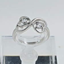 Anello infinito a cuore