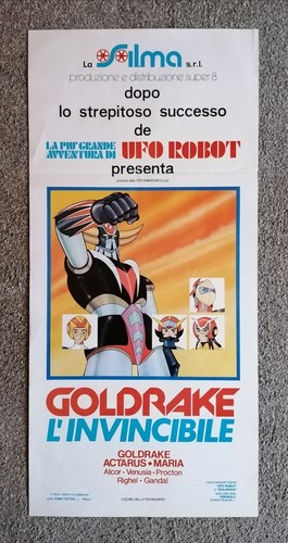 Locandina poster goldrake - locandina,