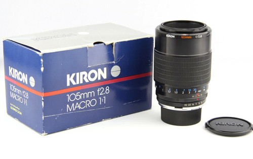 Obiettivo kiron 105 - 105, f/2.8