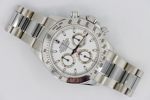 Rolex daytona 116520 white - daytona,