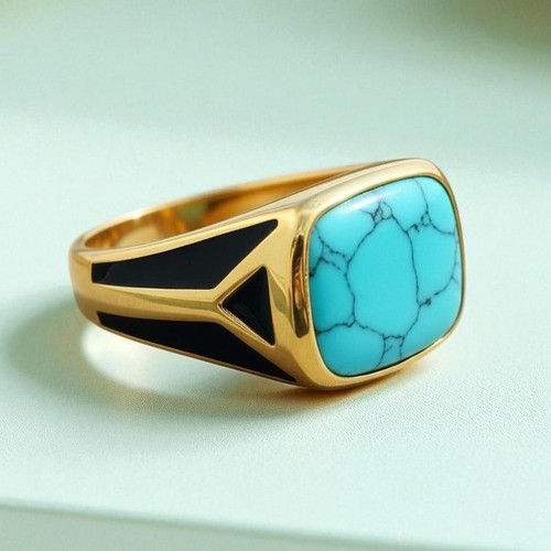 Anello uomo oro giallo