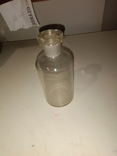 VECCHIA BOTTIGLIA VETRO FARMACIA