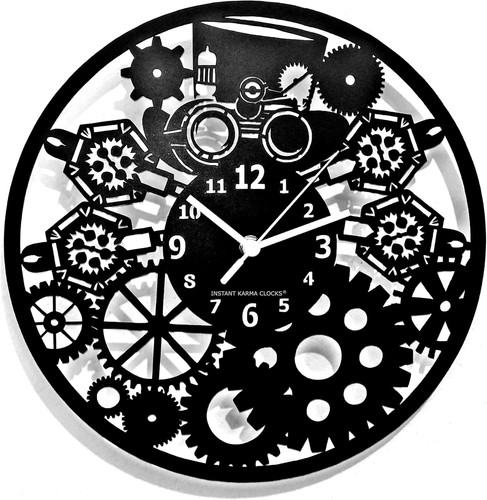 Orologio parete steampunk - parete,