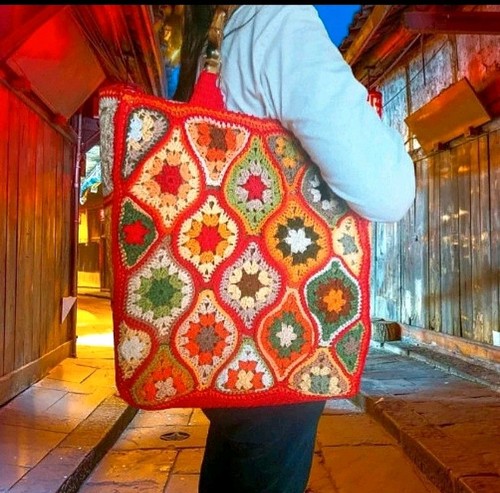 Borsa iuta rivestita - iuta,