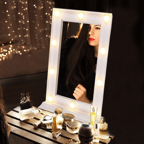 Make mirror with led - up, 10