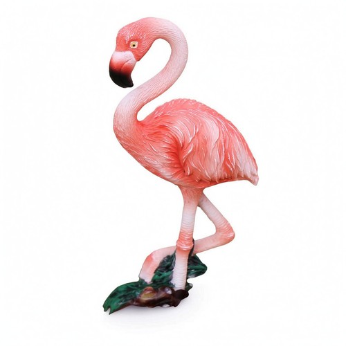 Statuina fenicottero rosa - statuina,