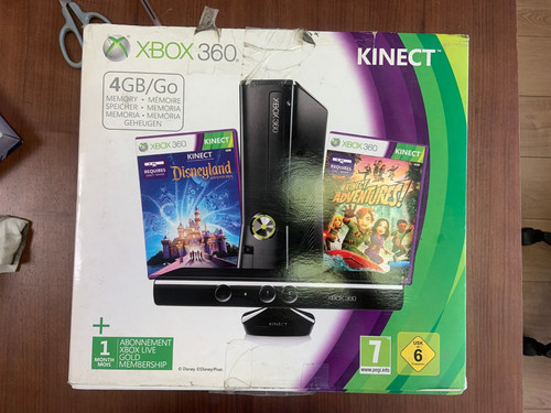 Xbox 360 4gb console - console, kinect
