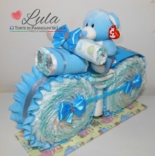 Torta Pannolini Moto pampers +