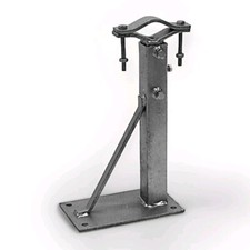 Zanca Telescopica Antenna  Terrestre Satellitare DistanzaMuro Palo 40-70 cm 