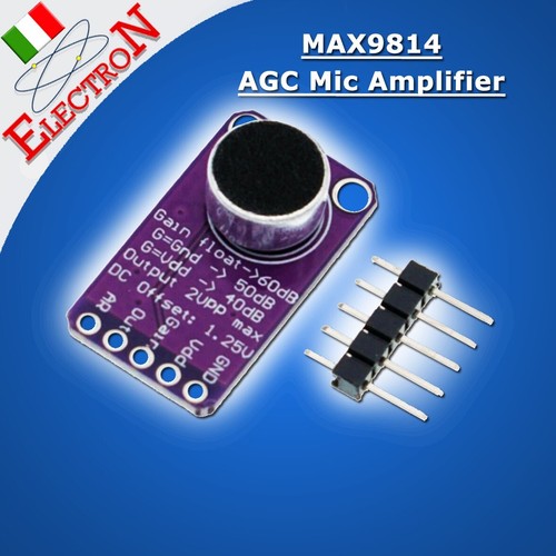 Max9814 amplificatore - max9814,