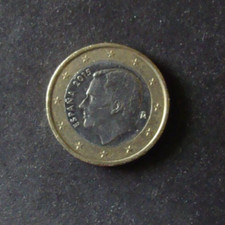 moneta da 1 euro Spagna 2015 -rara con errori di conio