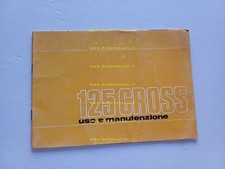 Benelli 125 Cross 1972 manuale uso manutenzione libretto Italiano originale