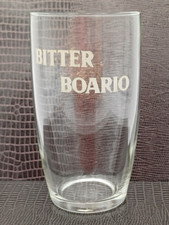 BITTER BOARIO RARO BICCHIERE PUBBLICITARIO DA COLLEZIONE VINTAGE '60