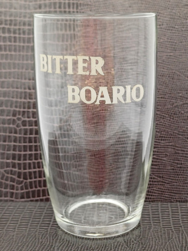Bitter boario raro bicchiere - boario,