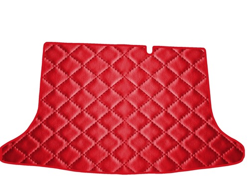 Rosso ecopelle trapuntata - rosso,