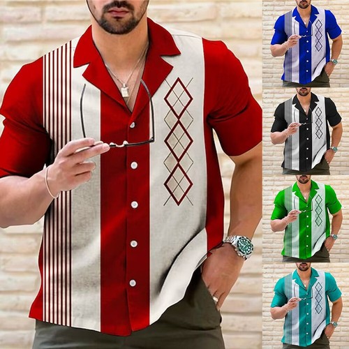 Camicia bowling uomo casual - da,