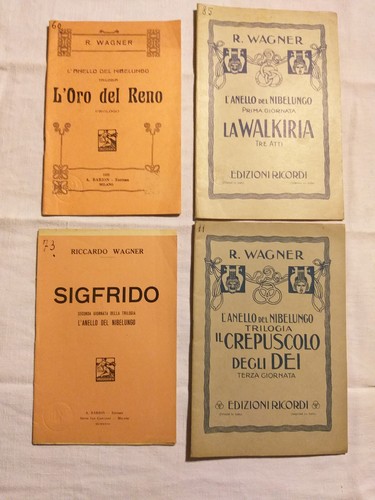 Wagner anello del nibelungo - anello,