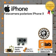 FOTOCAMERA POSTERIORE BACK CAMERA PER APPLE IPHONE X FLEX FLAT A1865 A1901 A1902