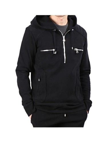 Felpa con cappuccio balmain - felpa,