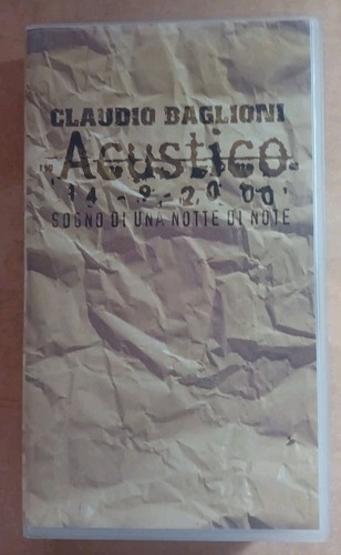 Claudio baglioni acustico - baglioni,