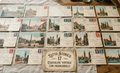 Lotto cartoline antiche - lotto, 17