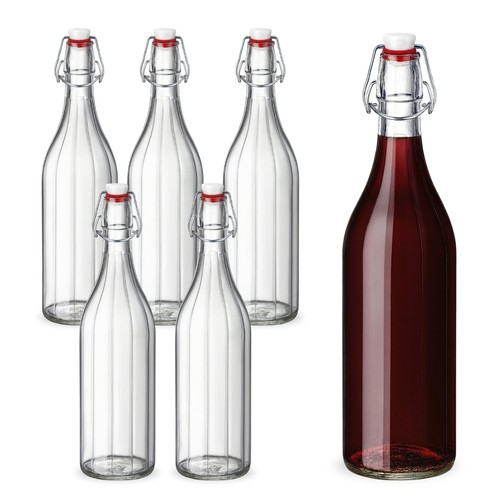Bottiglie acqua vino litro - vino,