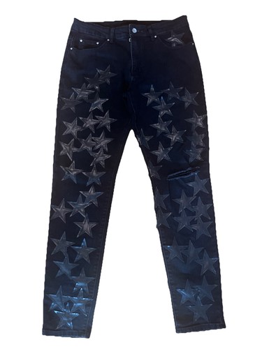 Jeans slim fit nero con - slim,