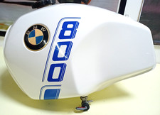 Bmw R 80 Gs Paralever Serbatoio Completo di Rubinetti, Tappo e Fregi