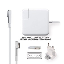 Alimentatore Compatibile Apple Mac Magsafe 1 60W 16.5V 3.65A MacBook Pro 13" 60w
