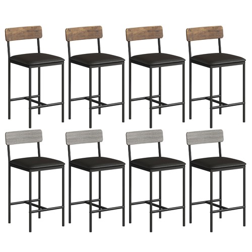 Sgabelli bar con schienale e - bar,