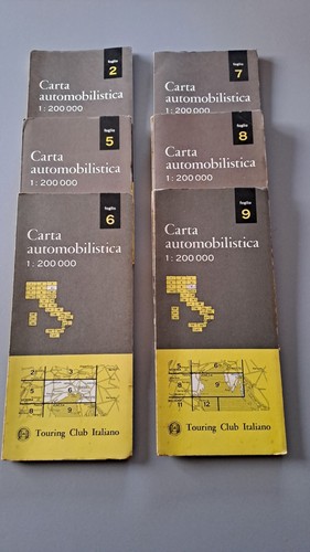 Carta automobilistica touring - automobilistica,