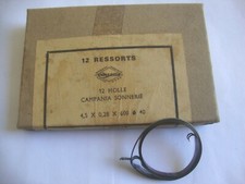 CAMPANIA Sonnerie Molla carica pendolo main spring pendulum parigina Kienzle old