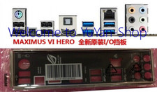 Piastra posteriore originale ASUS io I/O Shield per MAXIMUS VI HERO #G1005 XH