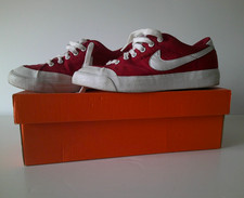 NIKE SNEAKERS VINTAGE DONNA ROSSE  NIKE VINTAGE RED WOMEN'S SNEAKERS