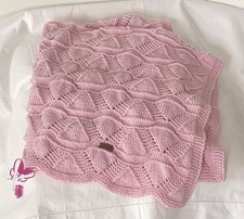 Copertina neonata a maglia, ai