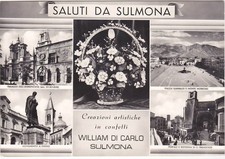 SULMONA - L'AQUILA - CREAZIONI ARTISTICHE IN CONFETTI WILLIAM DI CARLO -88531-